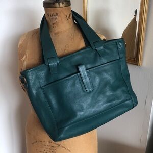 Elegant Teal Tote Bag medium size tote, dark fully lined